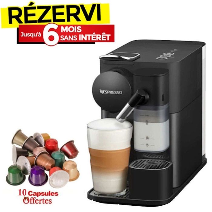 Machine à Café NESPRESSO Lattissima One - Noir (7630477884358)