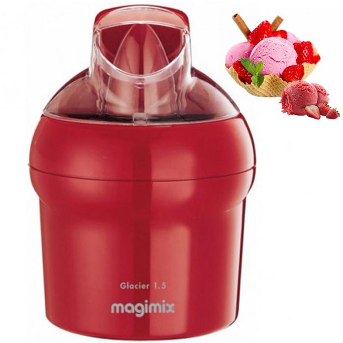 Machine à Glace MAGIMIX 11669 1.5L - Rouge