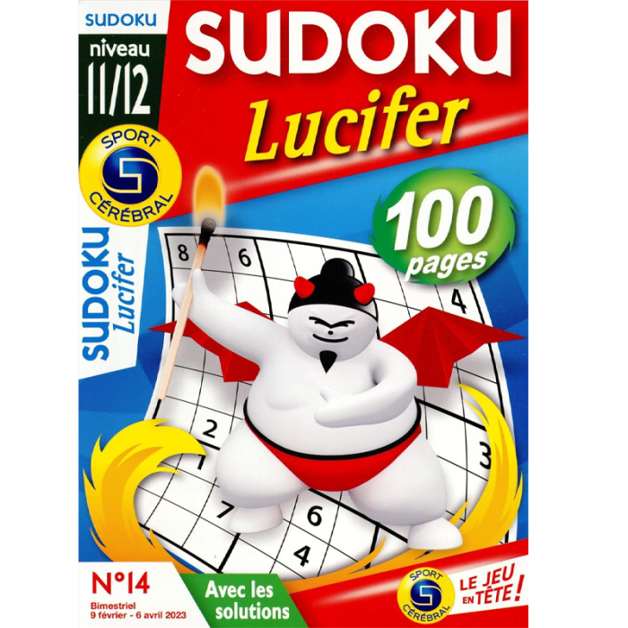  Magazine Sport Cérébral Sudouku Lucifer 