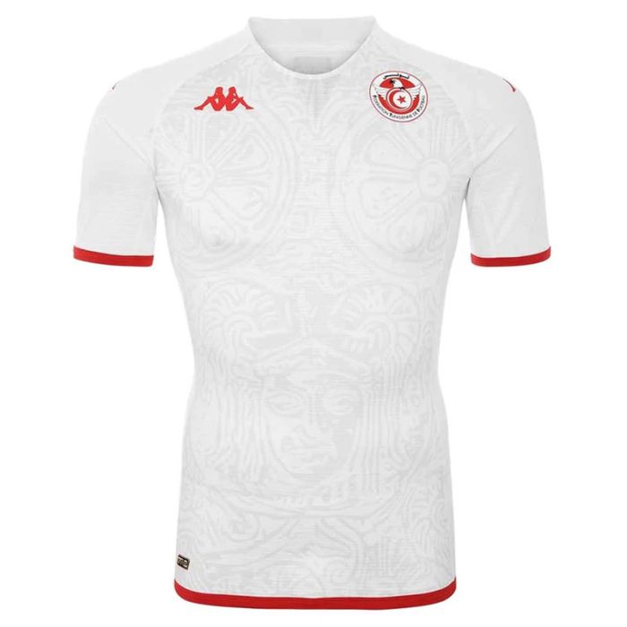 Maillot Équipe Nationale TUNISIE Taille L - Blanc