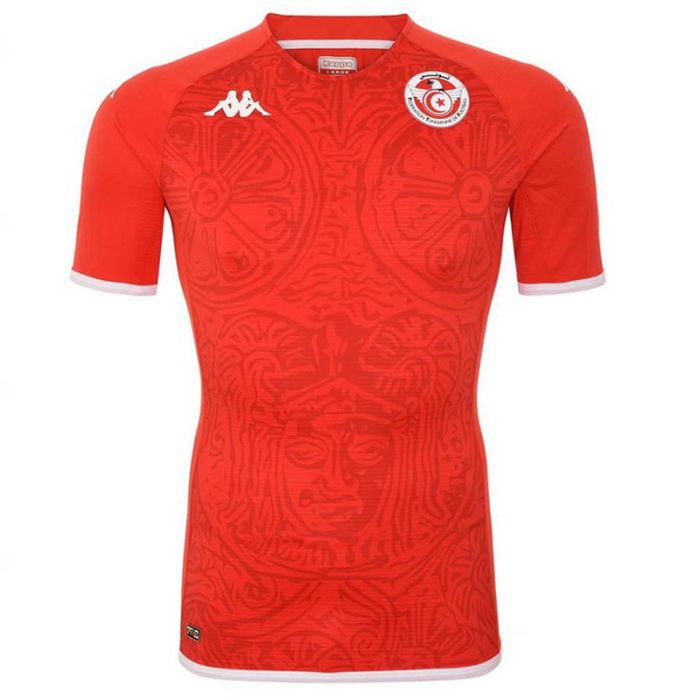 Maillot Équipe Nationale TUNISIE Taille XL - Rouge 