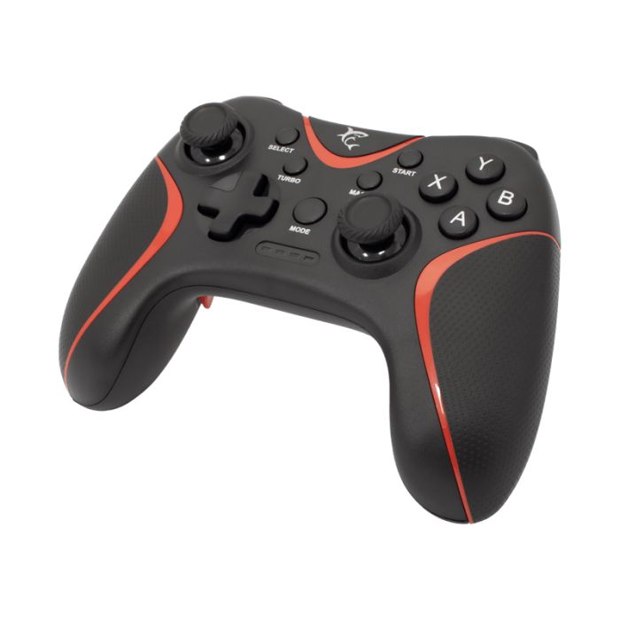 Manette de Jeu 3en1 WHITE SHARK DECURION GP-2038 - Noir&Rouge