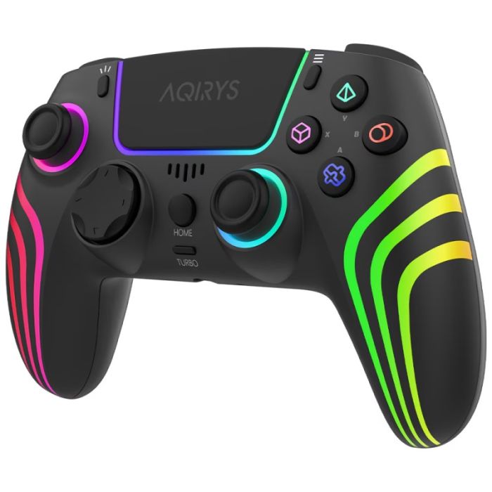 Manette de Jeu Sans Fil AQIRYS THEMIS RGB - Noir