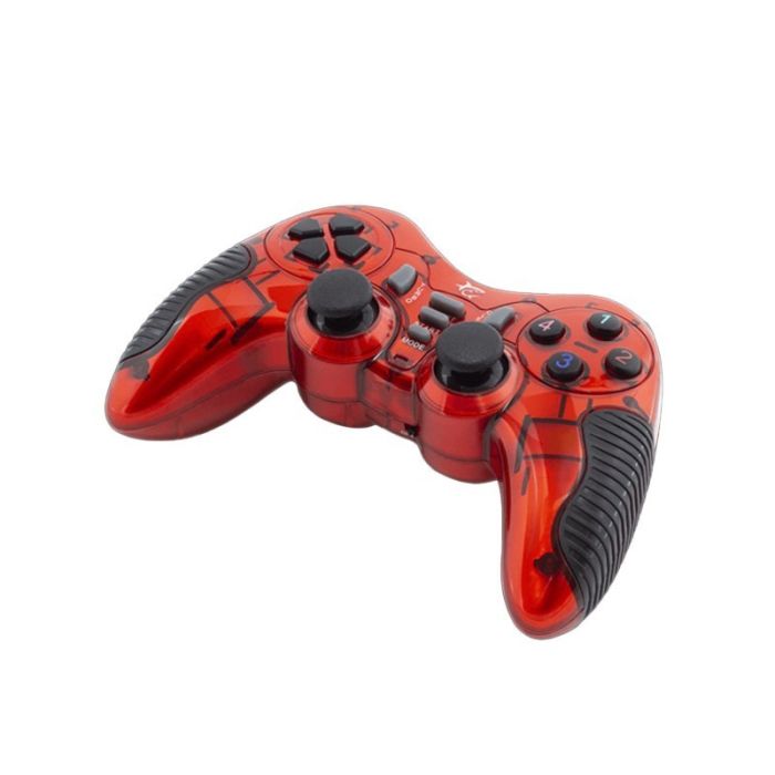 Manette de Jeu Sans Fil WHITE SHARK PHANTEON PC-PS2-PS3 - Rouge