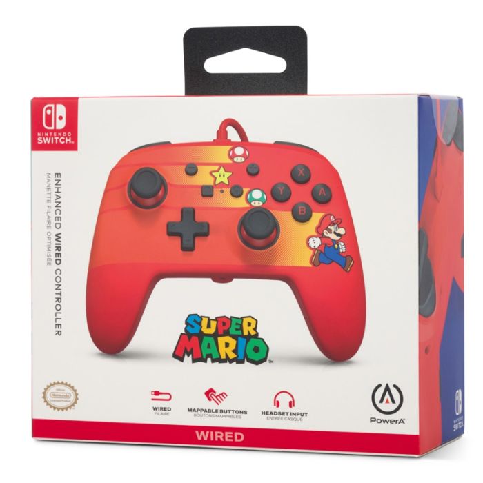 Manette Filaire SUPER MARIO ALAMBRICO SPEEDSTER Pour NINTENDO Switch