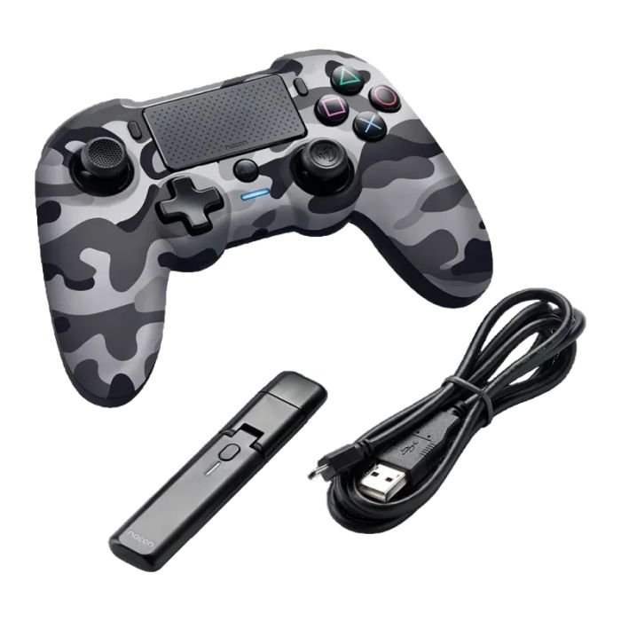 
Manette Gamer Sans Fil NACON Urban PS4 - Camouflage Gris
