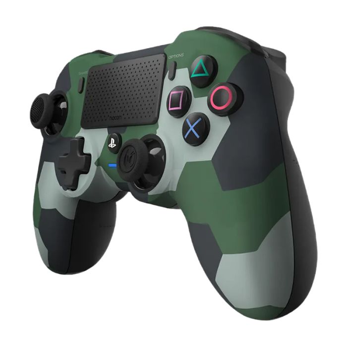 Manette Gamer Sans Fil NACON Forest PS4 - Camouflage Vert