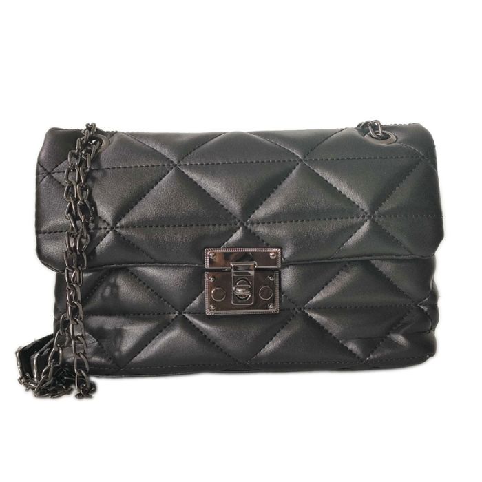 Sac Bandoulière MODALINE Mary avec Chaine - Noir