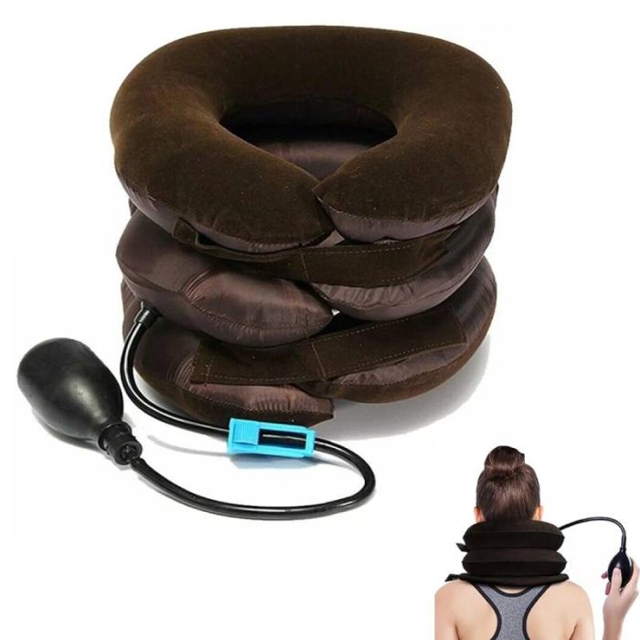 Masseur De Traction Du Cou Gonflable