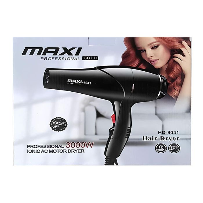 Sèche Cheveux MAXI Professional HD-8041 3000W - Noir