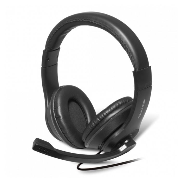 Micro Casque Filaire ADVANCE Headphonics Multimedia - Noir