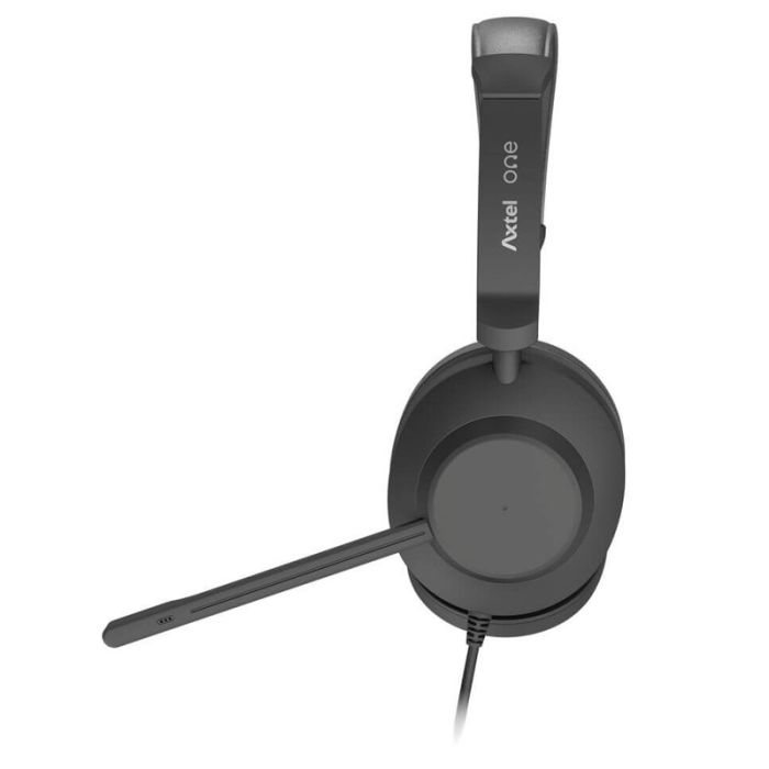 Micro Casque Filaire AXTEL ONE DUO USB - Noir