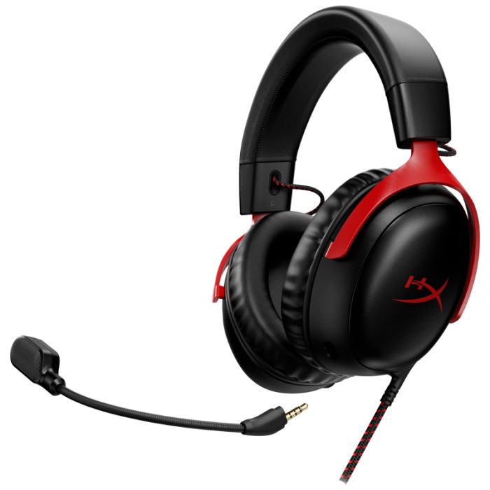 Micro Casque Filaire Gamer HyperX CLOUD III - Noir&Rouge