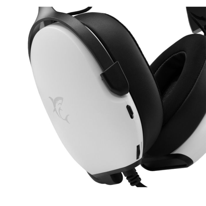 Micro Casque Filaire Gamer WHITE SHARK Fox GH-2445 - Blanc 