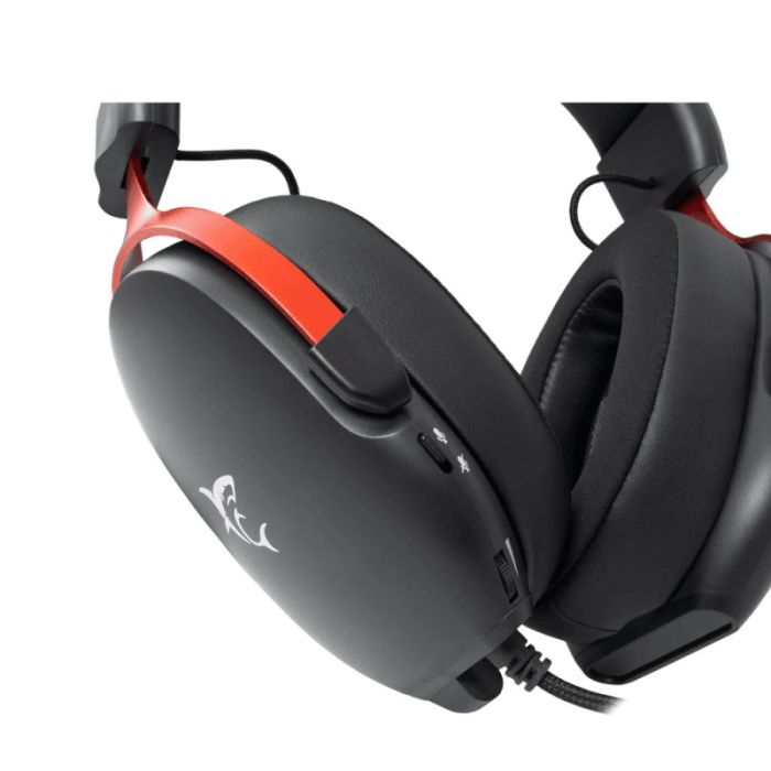 Micro Casque Filaire Gamer WHITE SHARK Fox GH-2445 - Noir