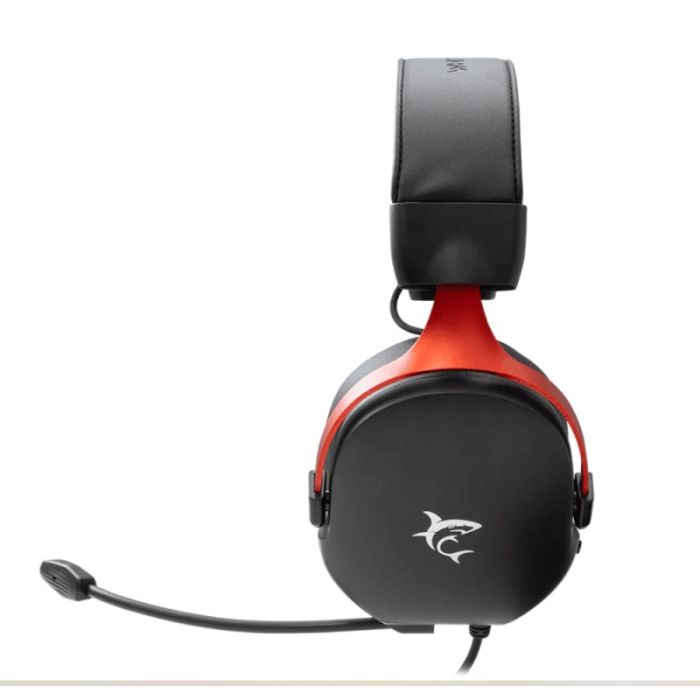 Micro Casque Filaire Gamer WHITE SHARK Fox GH-2445 - Noir