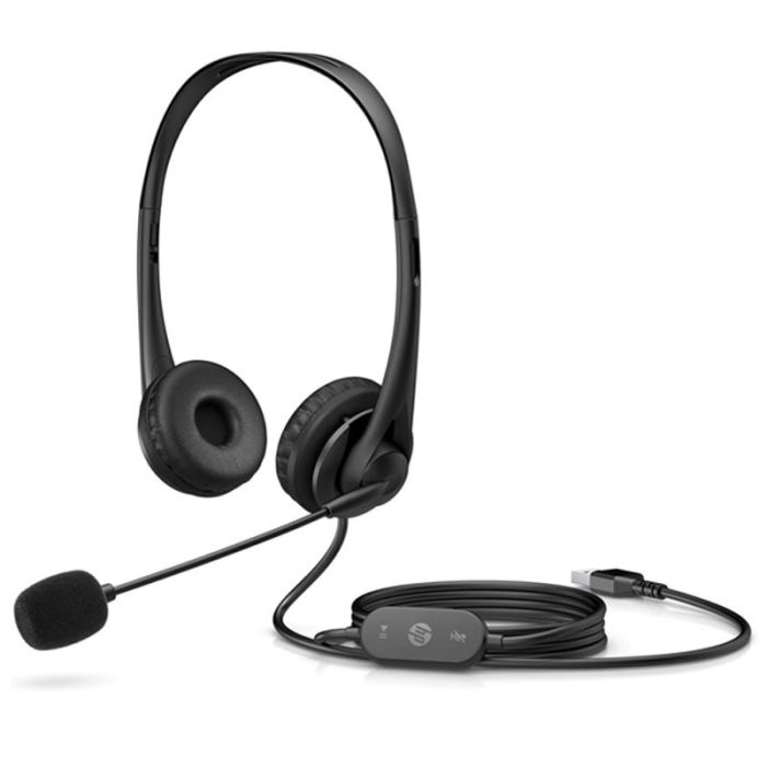 Micro Casque Filaire HP G2 - Noir (428H5AA)