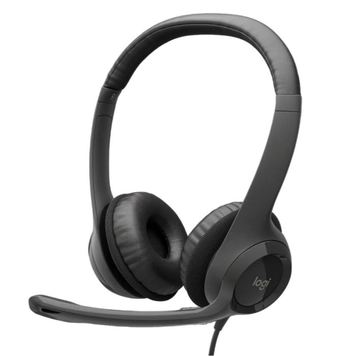 Micro Casque Filaire LOGITECH USB H390 - Noir