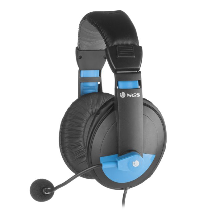 Micro Casque Filaire NGS MX9 PRO - Noir&Bleu