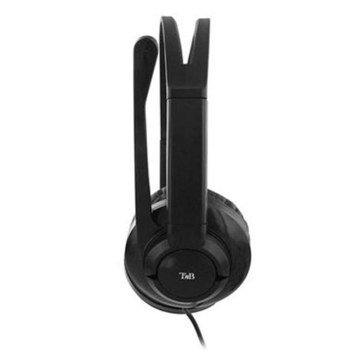 Micro Casque Filaire TNB Multimédia Léger - Noir