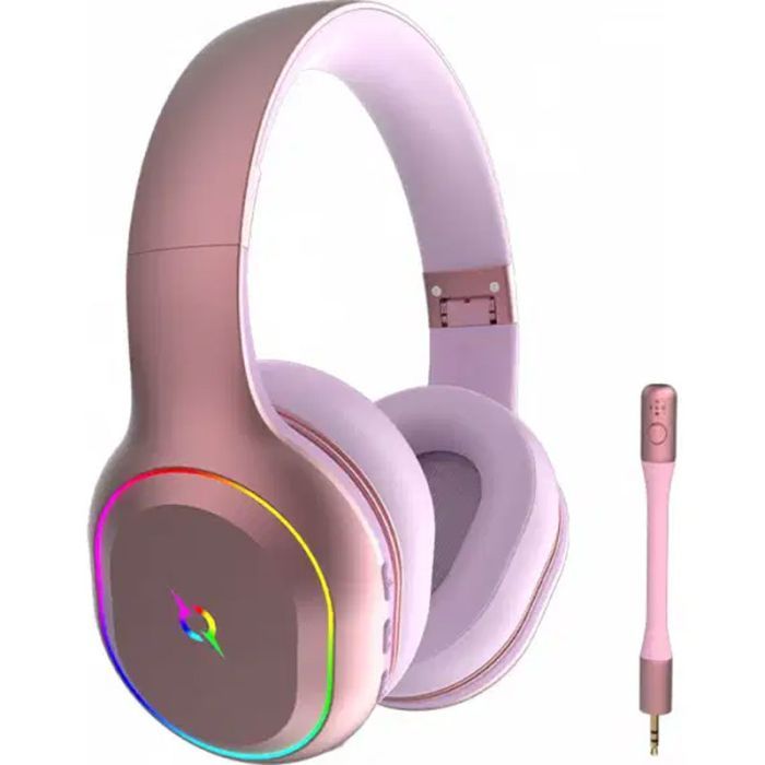 Micro Casque Gamer AQIRYS LYRA Double mode - Rose