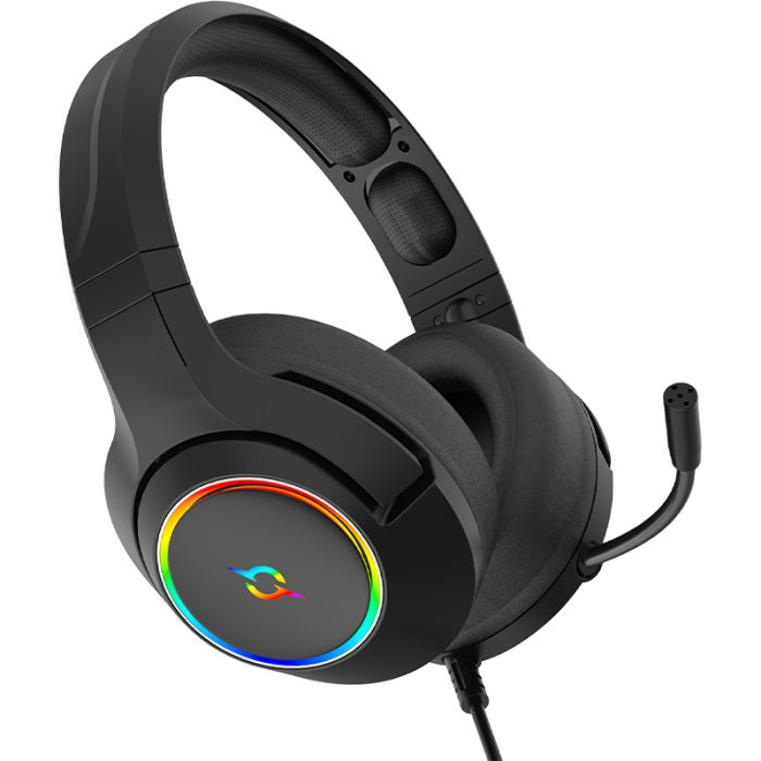 Micro Casque Gamer Filaire AQIRYS VEGA RGB - Noir