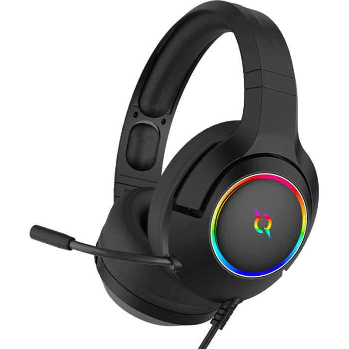 Micro Casque Gamer Filaire AQIRYS VEGA RGB - Noir