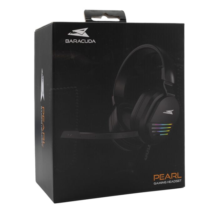 Micro Casque Gamer Filaire BARACUDA PEARL - Noir