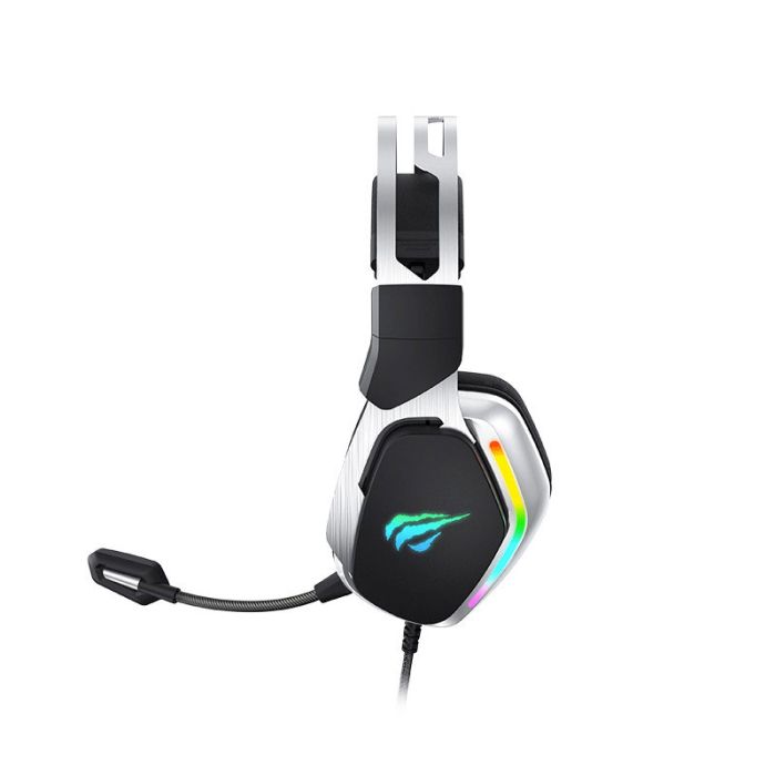 Micro Casque Gamer Filaire HAVIT HV-H2018U RGB - Noir&Sliver