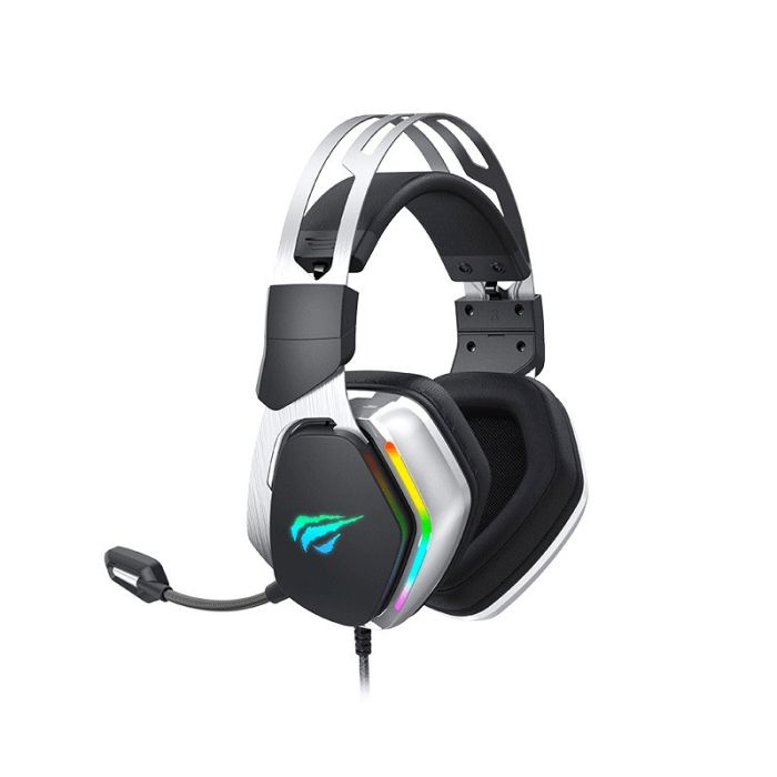 Micro Casque Gamer Filaire HAVIT HV-H2018U RGB - Noir&Sliver