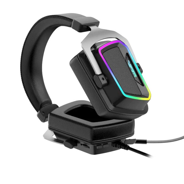 Micro Casque Gamer Filaire PATRIOT V380 Surround 7.1 RGB - Noir