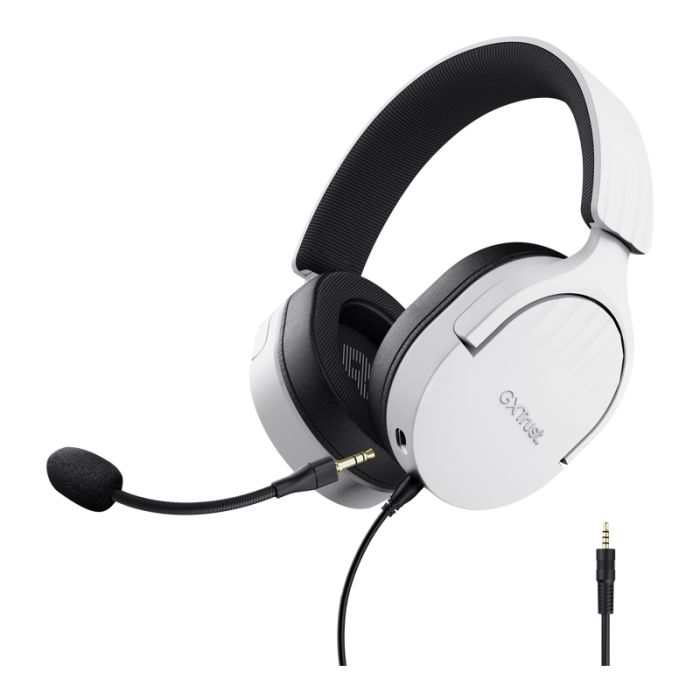 Micro Casque Gamer Filaire TRUST GXT 489 FAYZO - Blanc