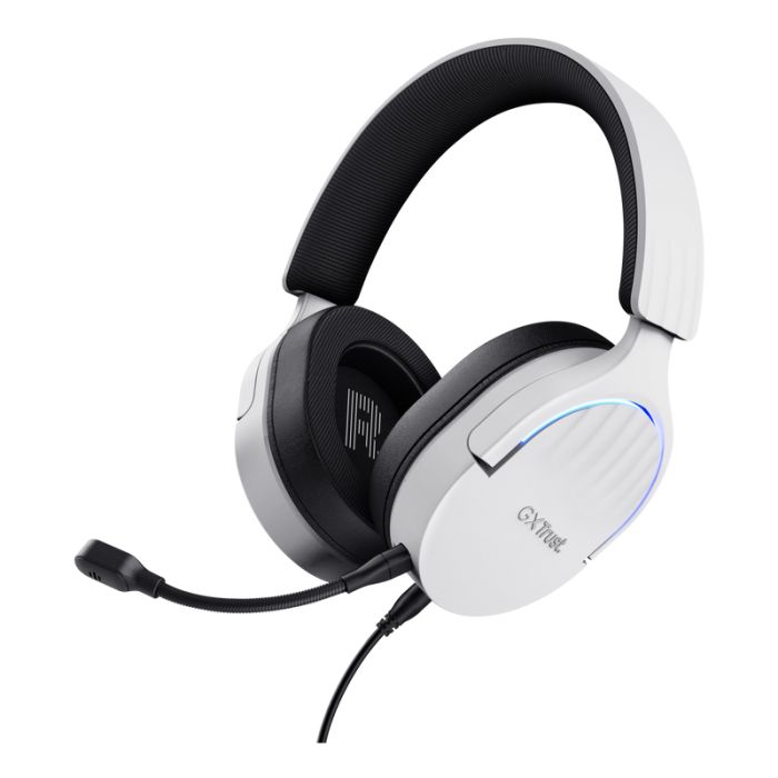 Micro Casque Gamer Filaire TRUST GXT 490 FAYZO USB 7.1 - Blanc