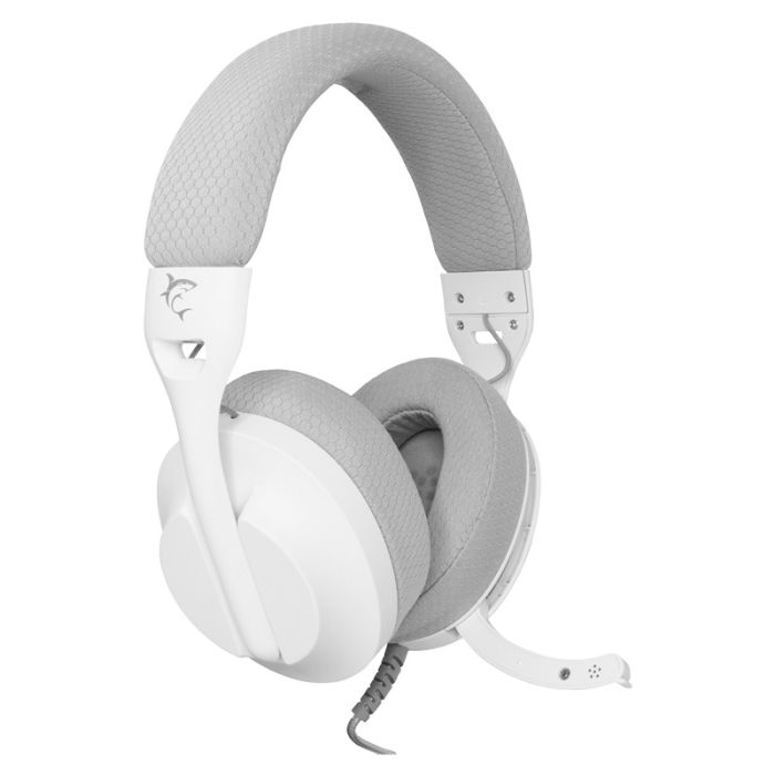 Micro Casque Gamer Filaire WHITE SHARK PARROT GH-2440 - Blanc&Gris