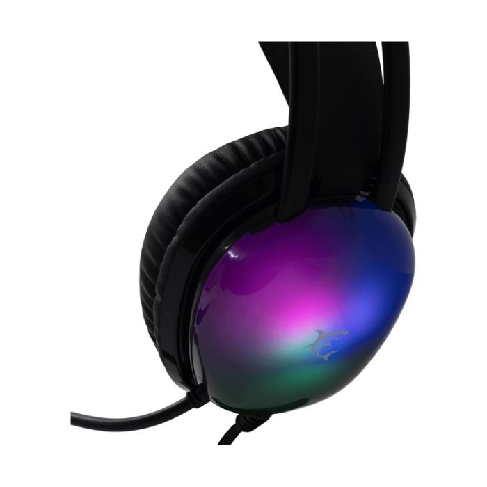 Micro Casque Gamer Filaire WHITE SHARK PEACOCK - Noir