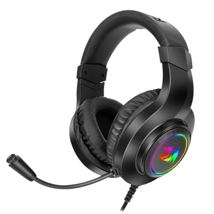 Micro Casque Gamer REDRAGON HYLAS H260 RGB - Noir