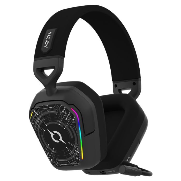 Micro Casque Gamer Sans Fil AQIRYS ALNAIR - Noir