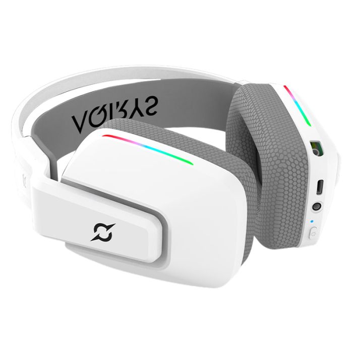 Micro Casque Gamer Sans Fil AQIRYS ALYA Stéréo 3D V2 - Blanc