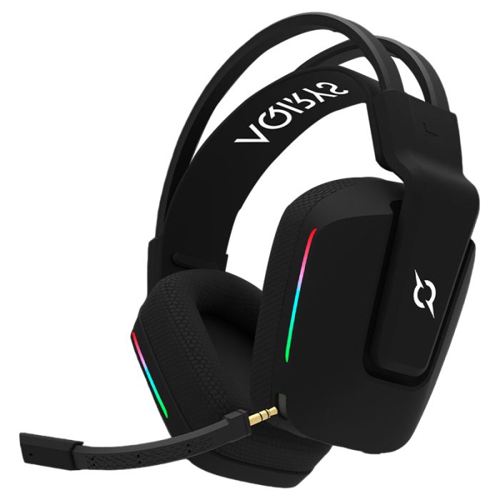 Micro Casque Gamer Sans Fil AQIRYS ALYA Stéréo 3D V2 - Noir