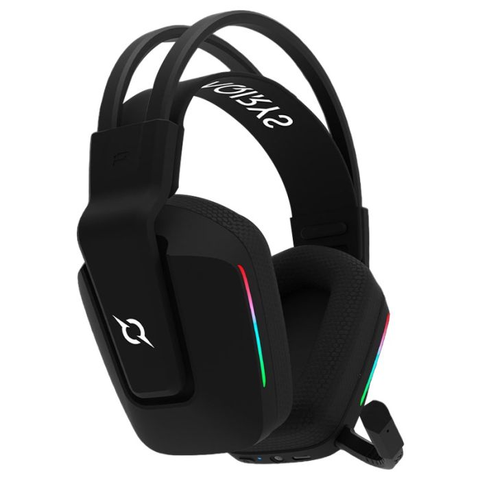 Micro Casque Gamer Sans Fil AQIRYS ALYA Stéréo 3D - Noir