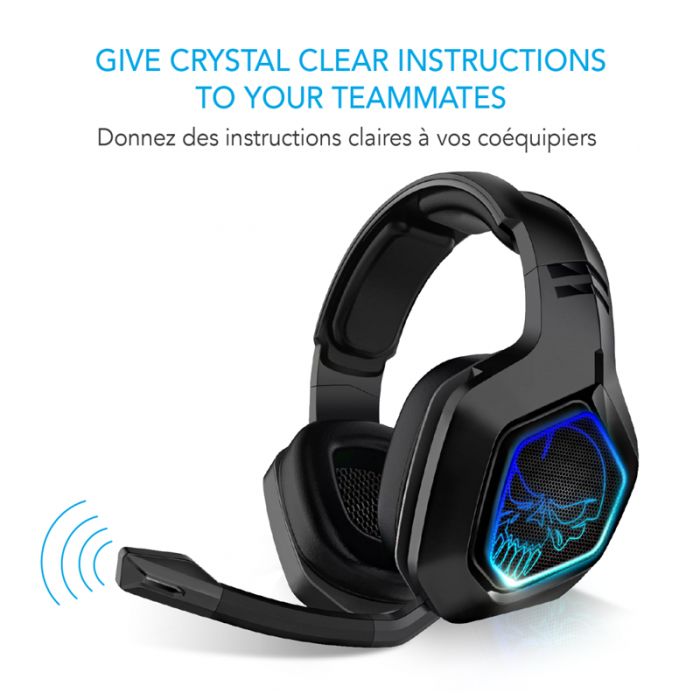 Micro Casque Gamer Sans Fil SPIRIT OF GAMER XPERT-H900 - Noir