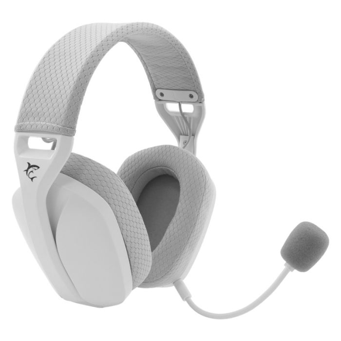 Micro Casque Gamer Sans Fil WHITE SHARK BUTTERFLY - Blanc