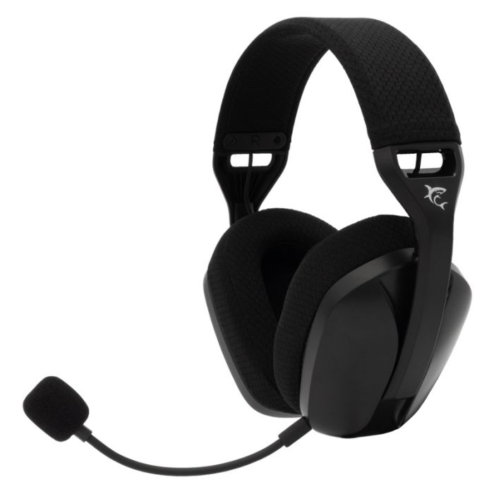 Micro Casque Gamer Sans Fil WHITE SHARK BUTTERFLY - Noir