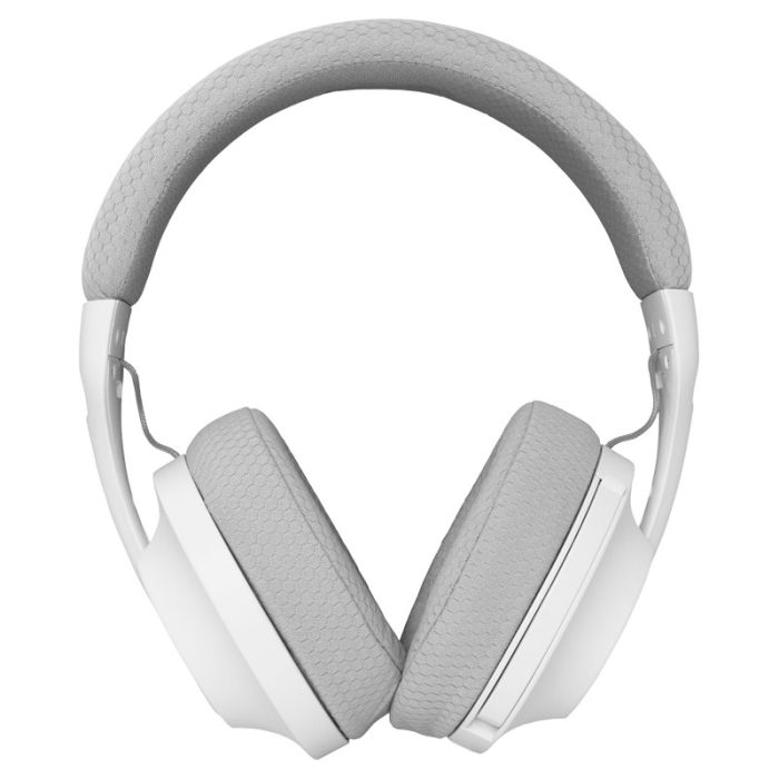 Micro Casque Gamer Sans Fil WHITE SHARK FALCON - Blanc&Gris