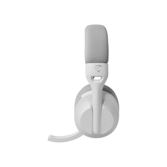 Micro Casque Gamer Sans Fil WHITE SHARK FALCON - Blanc&Gris
