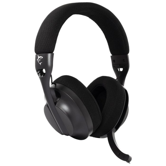 Micro Casque Gamer Sans Fil WHITE SHARK FALCON - Noir 