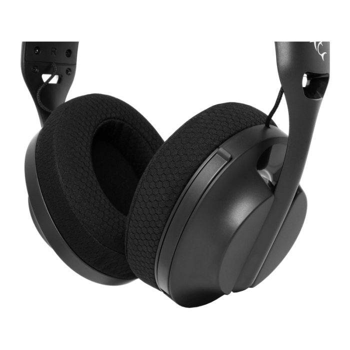 Micro Casque Gamer Sans Fil WHITE SHARK FALCON - Noir 