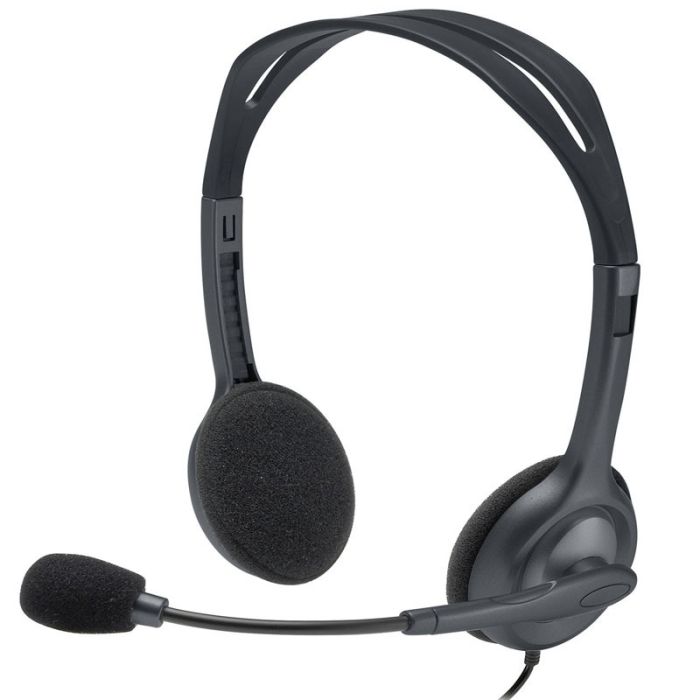 Micro Casque LOGITECH Stéréo H111 - Noir