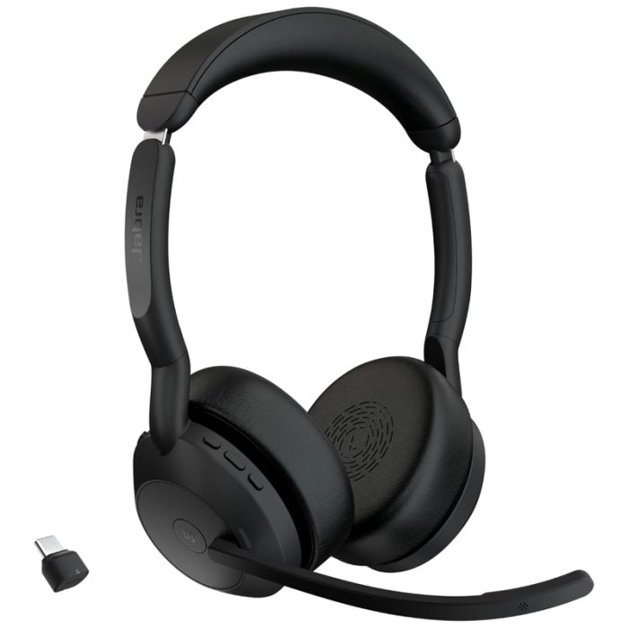 Micro Casque Sans Fil JABRA EVOLVE2 55 MS USB-A - Noir  