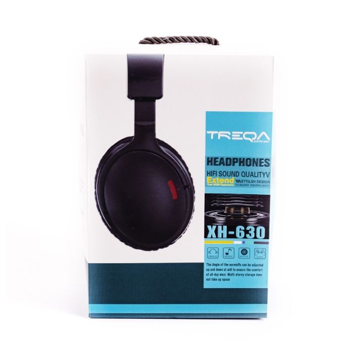 Micro Casque Sans Fil TREQA XH-630 Bluetooth - Noir
